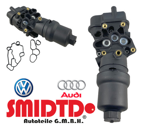 Base Porta Filtro Aceite Audi A4 05-09 2.0l Turbo