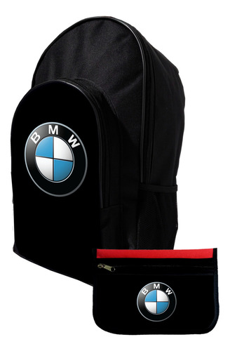 Mochila Y Cartuchera Promo Bmw #115