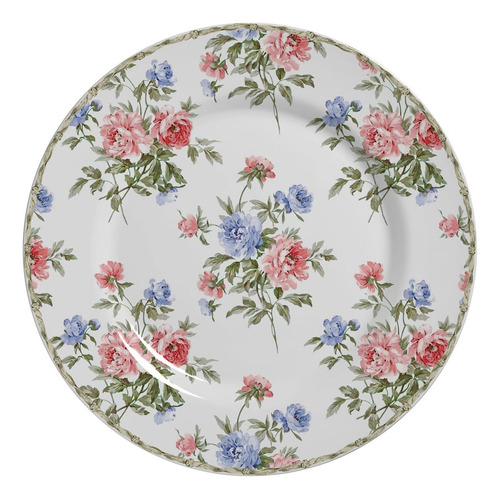 Aparelho De Jantar 12 Peças Com Bowl Romantica 2 Alleanza