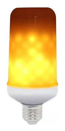 2 Led Flame Light Bulbs Fire Flicker Effect Lamp Decorative