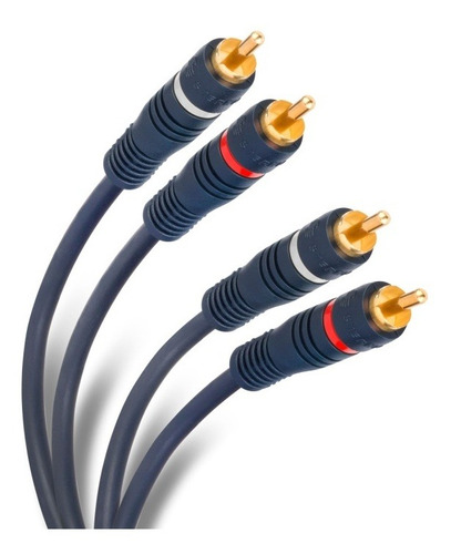 Cable 2 Plug Rca A 2 Plug Rca De 7.2m Reforzado Steren