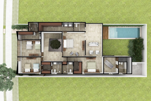 Imagen 23 de 30 de Casa Con Alberca En Venta Dentro De Privada En Xcanatún Zona