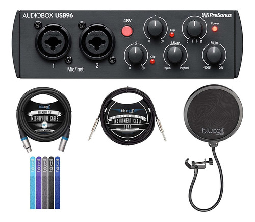 Presonus Audiobox Usb 96 Interfaz Audio Edicion 25 Para Mac