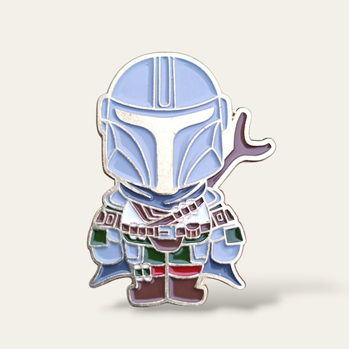 Pin / Broche Metálico Star Wars Película Personajes Din Djarin Star Wars