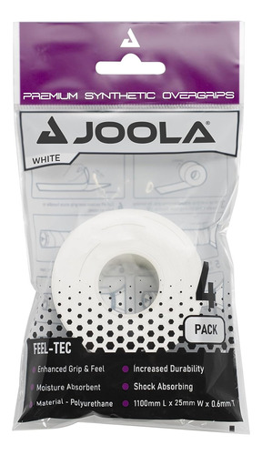 4 Pack Grip Para Raqueta Joola Pickleball Tacky Feel Premium