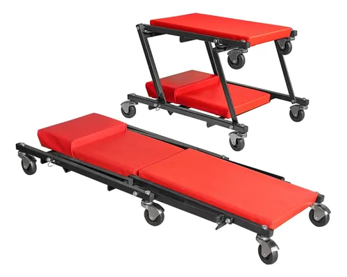 Creeper Automotriz Plegable Rolling, Movilidad Y Confort
