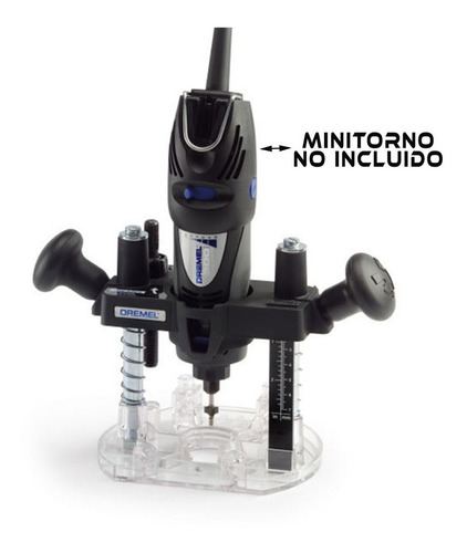 Aditamento Base P/ Minitorno Fresadora De Inmersión Dremel