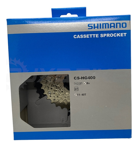 Cassete Shimano 8/16/24v Cs-hg400 11/40d