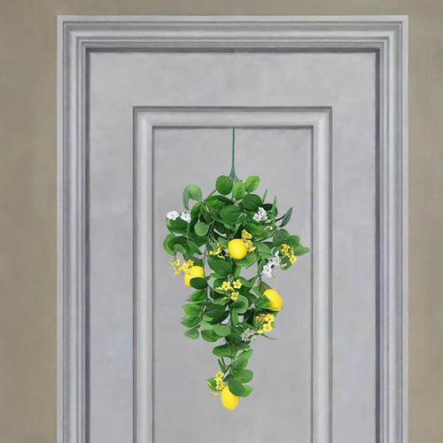 Arranjo De Flores Artificiais Para Decoração De Limão,