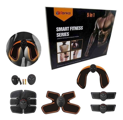 Parches Ejercicio Gym 6 En 1 Smart Fitness Series Masajes 