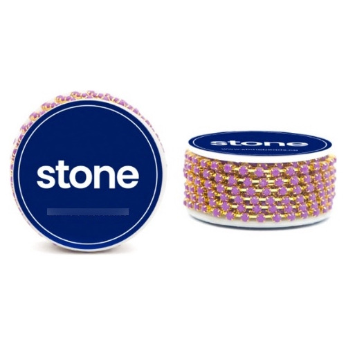 Strass Morado 2.5mm X 2 Metro Para Soutache