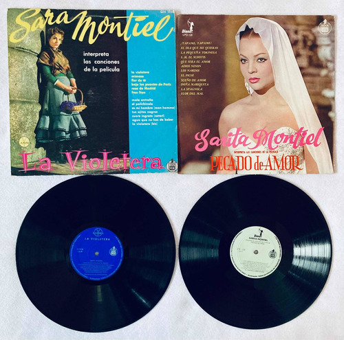 Sarita Montiel Pecado De Amor Y La Violetera Lp Vinyl Vinilo