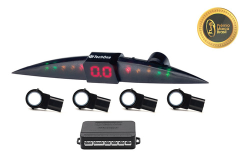 Sensor De Estacionamento Oem Acabam Original Branco Techone