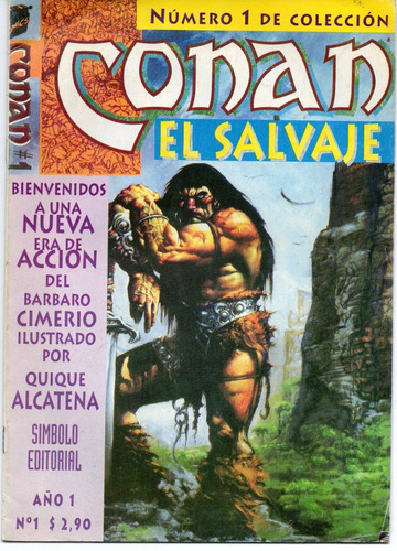 Conan El Salvaje Nro. 1 / Marvel / Ed. Simbolo / Argentina