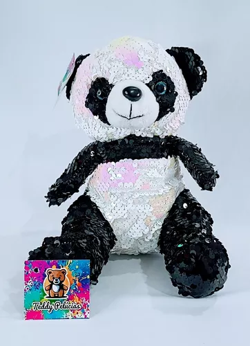 Brinquedo de pelúcia animal de pelúcia urso panda, boneca de