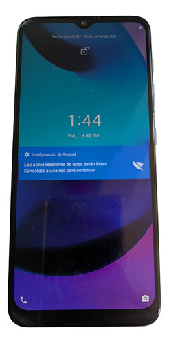 Moto E20 Liberado Con Leve Detalle Gris Oscuro (Usado)