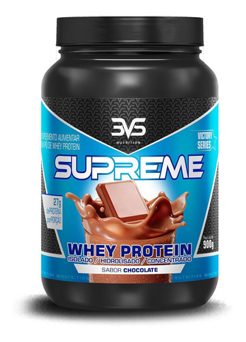 Whey Protein Whey Supreme Chocolate 900g 3vs