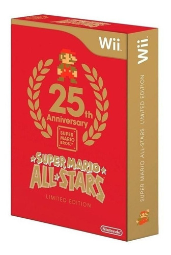Super Mario All-Stars 25th Anniversary Edition  Super Mario Limited Edition Nintendo Wii Físico