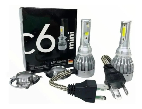 Cree Led H4 C6 Mini Gol Power Trend Corsa X Juego Coyote