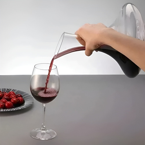 Decantador Para Vino Aireador Vino Aireador Decantador 1,5l Decantador Vino Aireador Vino Oxigenador De Vino Cristal Premium Jarra Para Vino Decantador Vino De Cristal Decantador Vino Pasteleriuscl