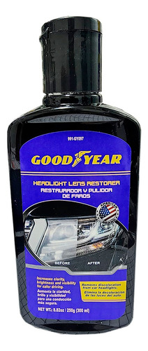 Restaurador Y Pulidor De Faros 300 Ml Goodyear / Sant&cars