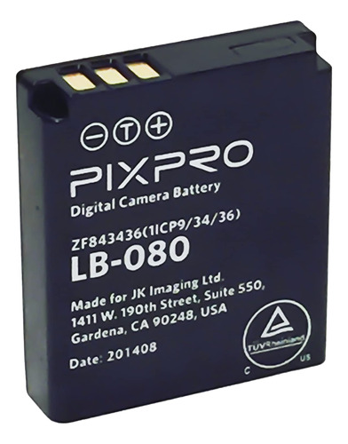 Batería Para Cámara Kodak Pixpro Sp360