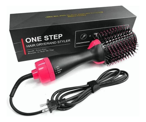 .. Plancha Y Rizador De Pelo S Brush De Aire Caliente