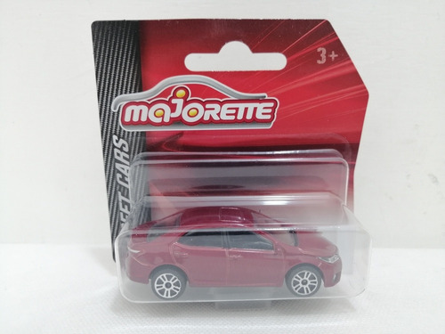 Majorette, Escala 1:64, Toyota Corolla, 7cms Largo, Metálico