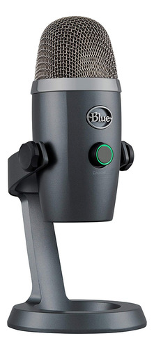 Micrófono Omnidireccional Blue Yeti Nano Shadow Gray Renew (Reacondicionado)