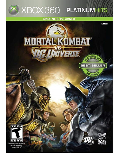 Mortal Kombat Vs. Dc Universe Xbox 360 Mídia Física