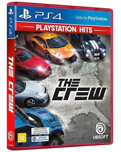 The Crew - Midia Fisica Original E Lacrado - Ps4