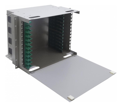 Cabecera 7u-rack Odf Para 12 Bandejas Clickbox