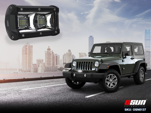 Imagen 6 de 8 de Faro Led Con 72w Luz De Alta Intensidad Con 18 Led Tipo 3030