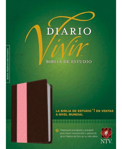 Biblia De Estudio Diario Vivir, De Tyndale. Serie Biblias De Estudio, Vol. 1. Editorial Tyndale, Tapa Blanda, Edición 1 En Español, 2015