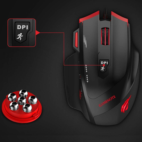 Mouse Gaming Havit Hv-ms1005 800-3200dpi Somos Tienda