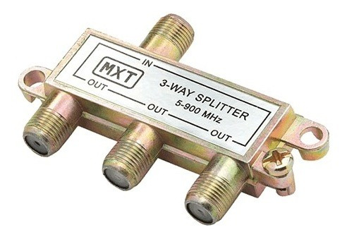 Divisor De Sinal 1x3 Baixa Frequência 5-900mhz