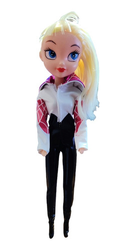 Muñeca Spider Girlfriend + 10 Conjuntos De Ropa Env Gratis