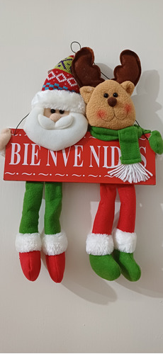 Peluche Navideño Para Colgar. Nuevo. Con Eriqueta..