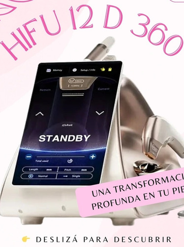 Alquiler Hifu 12d 360° Lifting Sin Cirugía