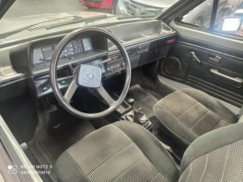 Imagem 8 de 15 de Voyage 1.5 Ls Gasolina 1982 /1982 Cinza Placa Preta !!!