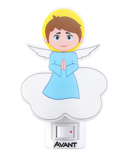 Luz Noturna Angelo Led Abajur Tomada Quarto Infantil Avant