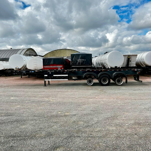 Carreta Bug Porta Container Randon 12 Pinos 40 Pés 2012
