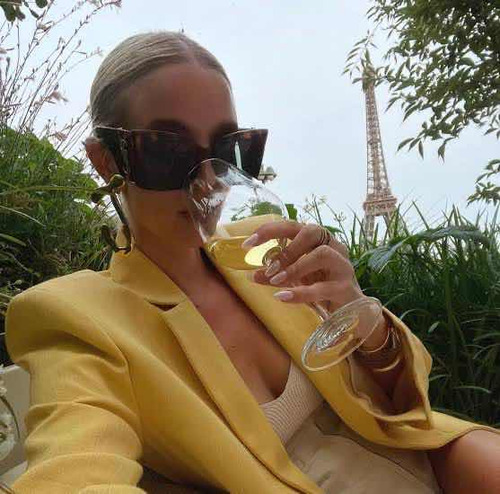 Lentes De Sol Ysl Saint Laurent Blaze Carey Tortoise (Usado)