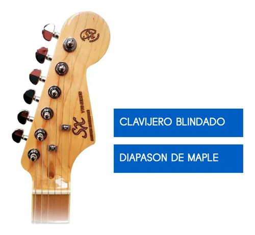 Guitarra Electrica Sx Stratocaster Ash Para Zurdo