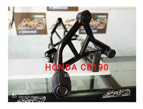Imagen 1 de 6 de Slider Protector Carenado Honda Cb190 Cb190 Cb190r