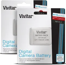 Comprar Vivitar Nb-6l \u002F Nb-6lh - Baterías Cámara Canon Powershot X 2