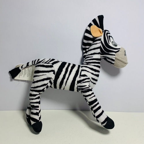 Peluche Marty Madagascar 2 Colección Mcdonalds 2008 (Usado)