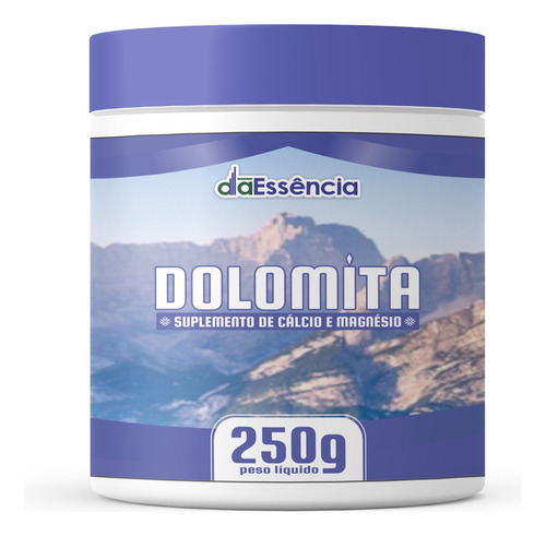 Dolomita Cálcio E Magnésio Pote Com 250g Daessência