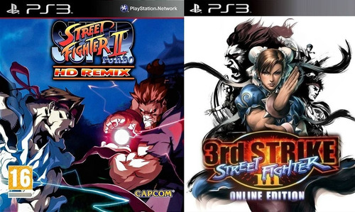 Street Fighter 2 Turbo + Street Fighter Iii 3rd Strike ~ Ps3