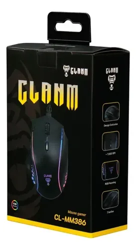Mouse Gamer Flix Dpi 7.200 Cl-mm386 Clanm | Parcelamento sem juros